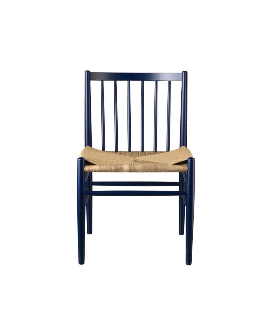 Jørgen Bækmark J80 - Stol - Bøg - Steel Blue- Spisebordsstole