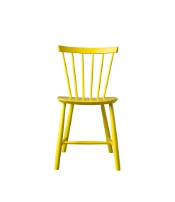 Poul M. Volther J46 - Stol - Bøg - Yellow- Spisebordsstole