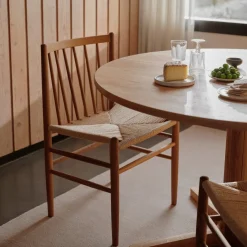 Jørgen Bækmark J80 - Stol - Røget eg- Spisebordsstole