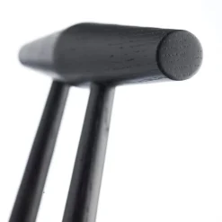 Stine Lundgaard Weigelt J157 Anker - Stol - Eg - Jet Black- Spisebordsstole