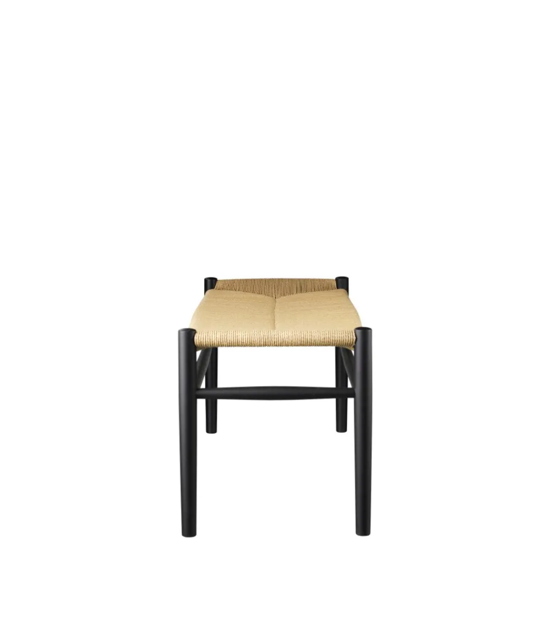 Jørgen Bækmark J83B - Bænk - Bøg - Jet Black- Bænke