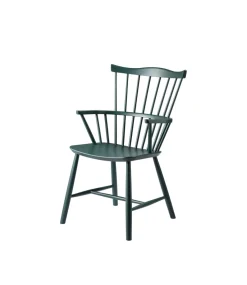 Børge Mogensen J52B - Stol - Bøg - Black Green- Spisebordsstole
