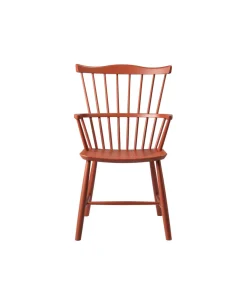 Børge Mogensen J52B - Stol - Bøg - Brick Red- Spisebordsstole