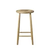 Jørgen Bækmark J165C - Counter rund - Eg- Barstole