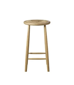 Jørgen Bækmark J165C - Counter rund - Eg- Barstole