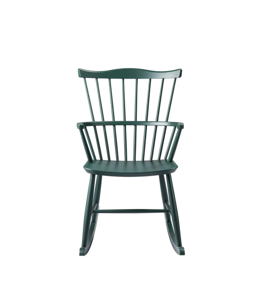 Børge Mogensen J52G - Gyngestol - Bøg - Black Green- Lænestole
