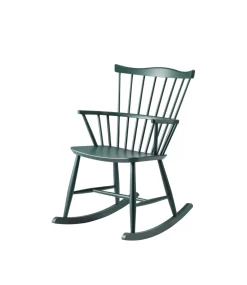 Børge Mogensen J52G - Gyngestol - Bøg - Black Green- Lænestole