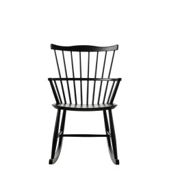 Børge Mogensen J52G - Gyngestol - Bøg - Jet Black- Lænestole