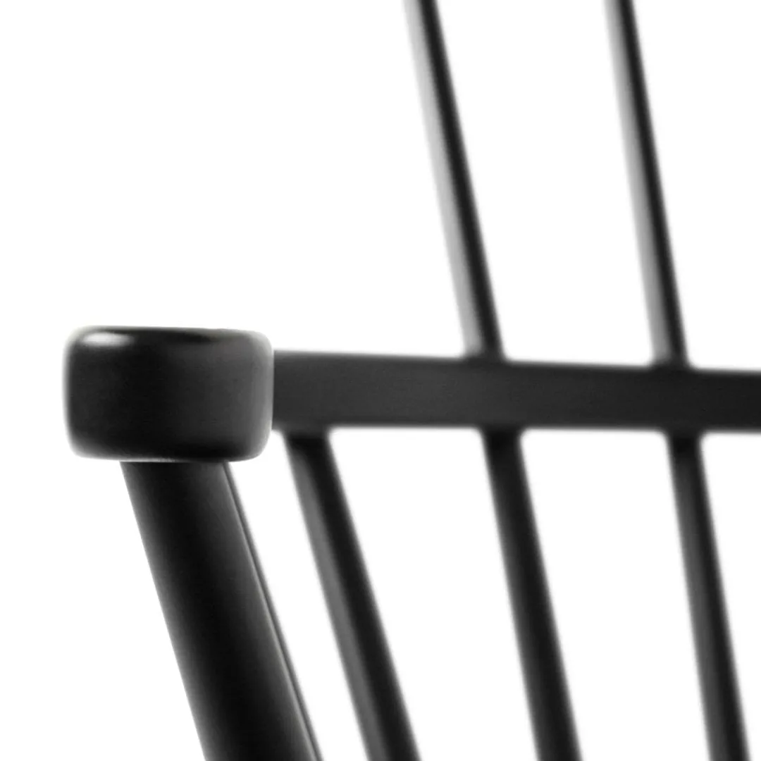 Børge Mogensen J52G - Gyngestol - Bøg - Jet Black- Lænestole