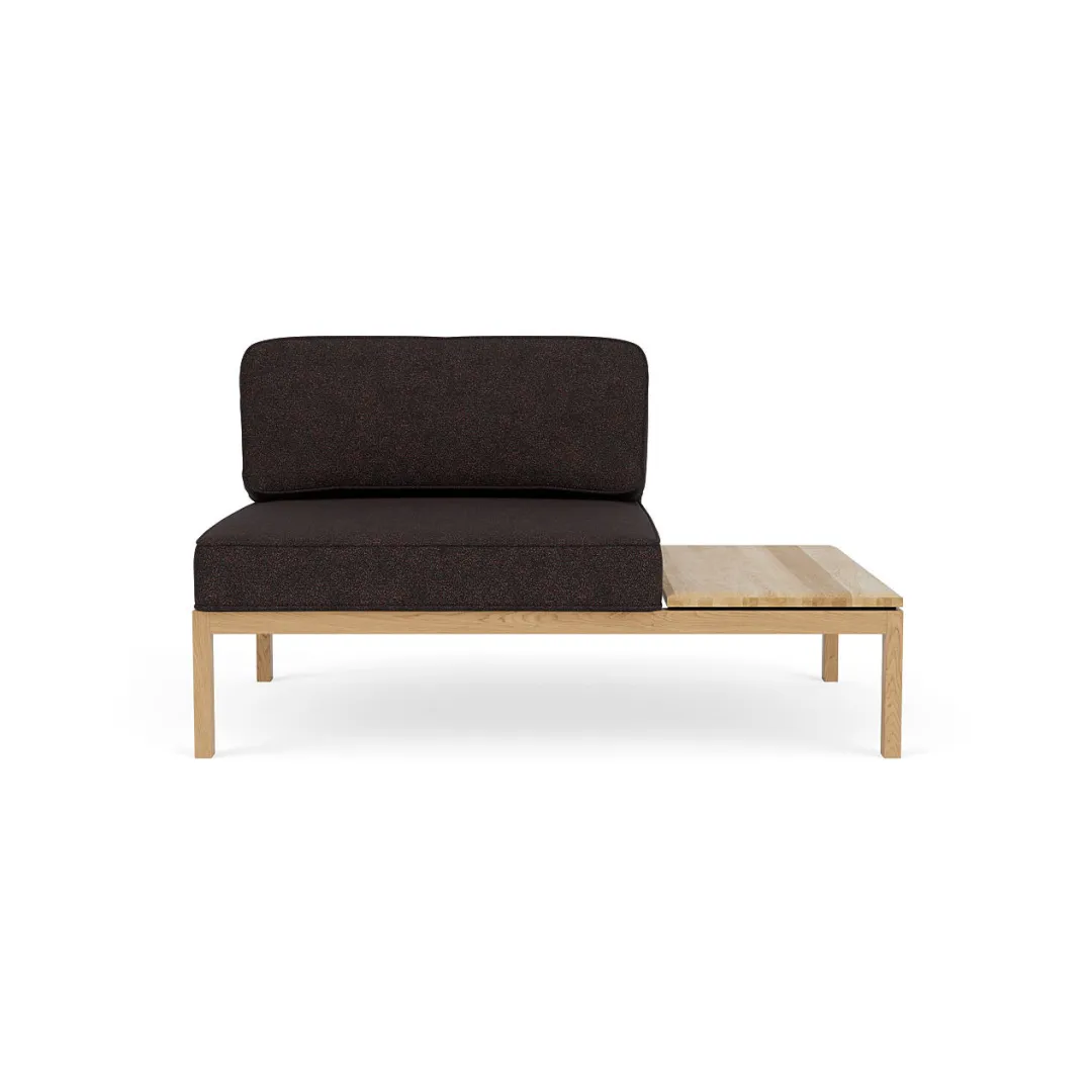 Thomas E. Alken L37 - 7-9-13 - Højre bord 130 - Black-Brown- Modulsofaer