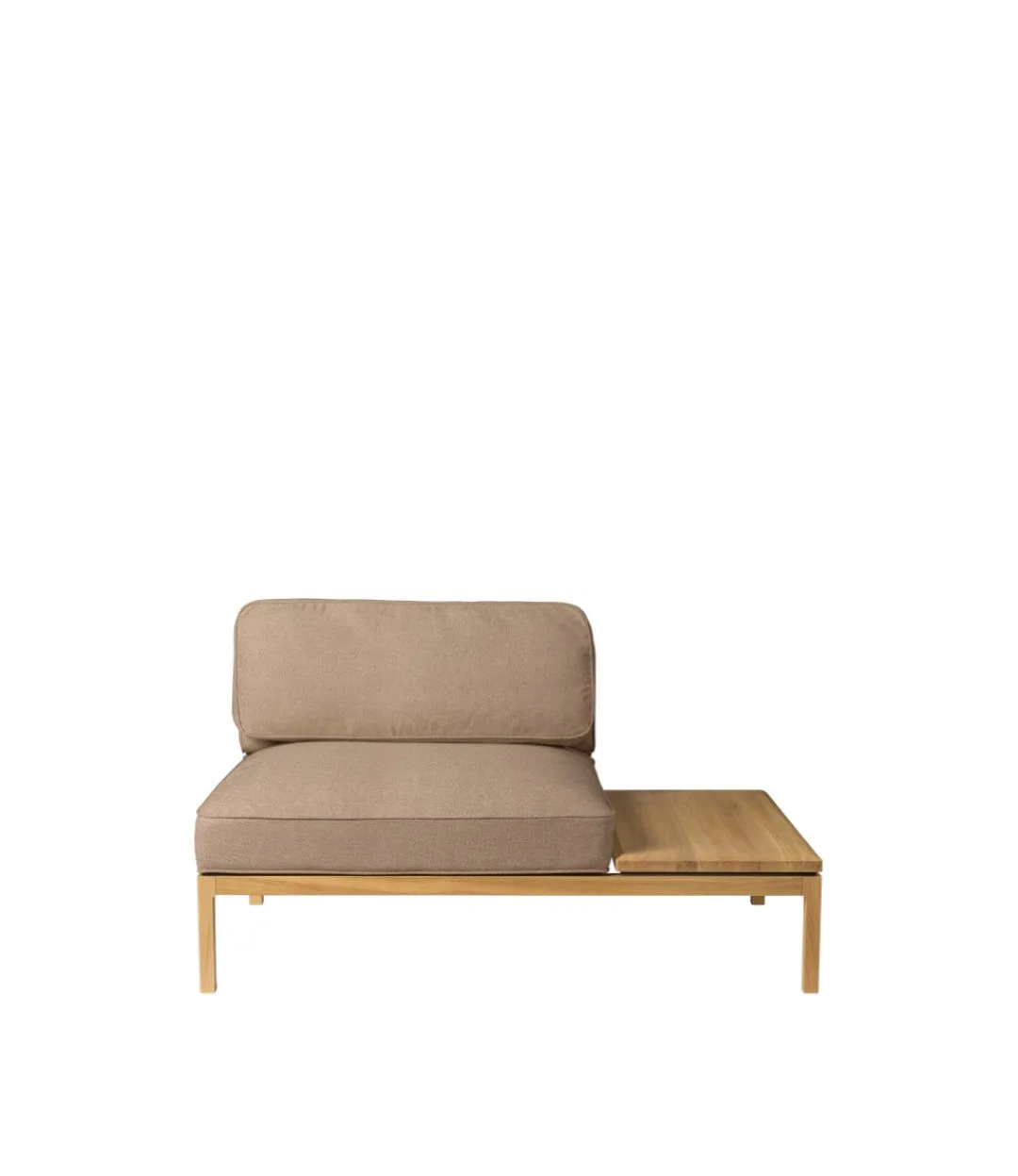 Thomas E. Alken L37 - 7-9-13 - Højre bord 130 - Taupe (61230)- Modulsofaer
