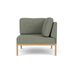 Thomas E. Alken L37 - 7-9-13 - Højre modul 90 - Green-Melange (56)- Modulsofaer