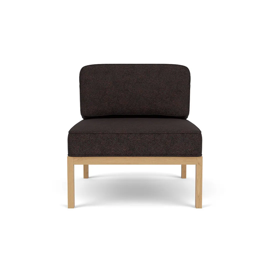 Thomas E. Alken L37 - 7-9-13 - Midtermodul 70 cm - Black-Brown- Modulsofaer