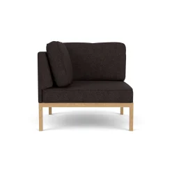 Thomas E. Alken L37 - 7-9-13 - Venstre Hjørne 90 cm - Black-Brown- Modulsofaer