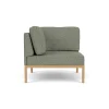 Thomas E. Alken L37 - 7-9-13 - Venstre Hjørne 90 cm -Green-Melange- Modulsofaer