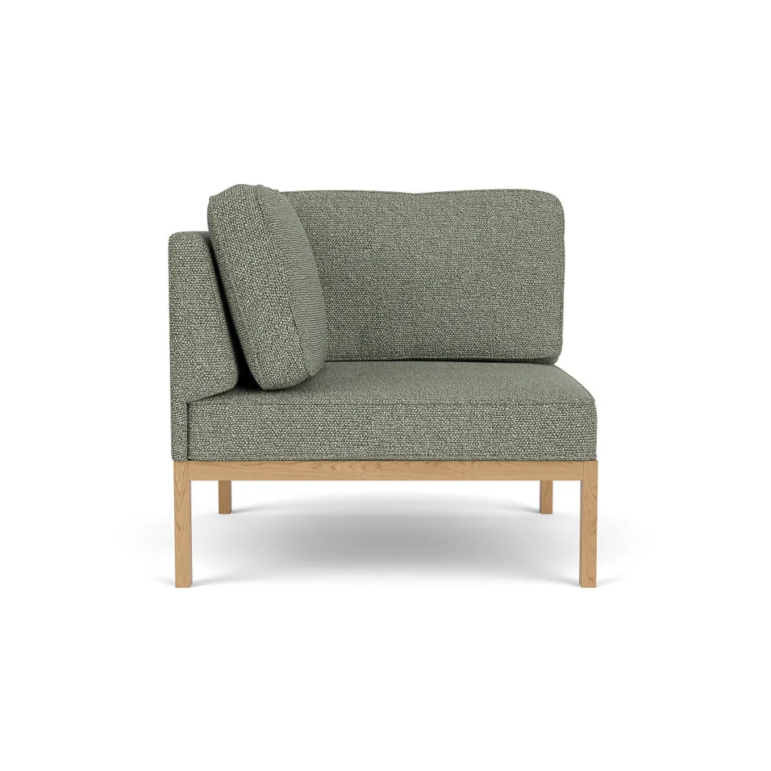 Thomas E. Alken L37 - 7-9-13 - Venstre Hjørne 90 cm -Green-Melange- Modulsofaer