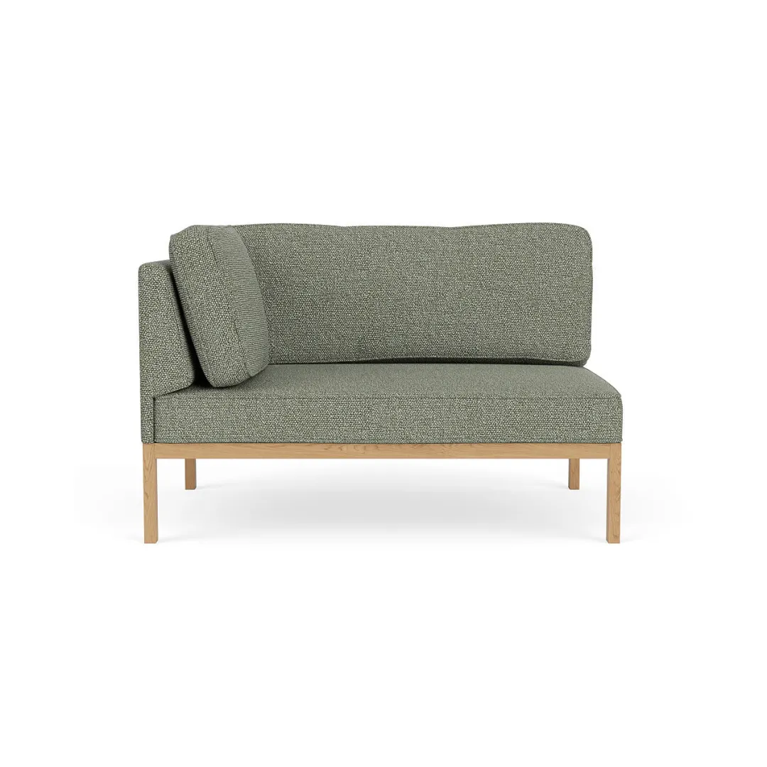 Thomas E. Alken L37 - 7-9-13 - Venstre modul 130 - Green-Melange- Modulsofaer