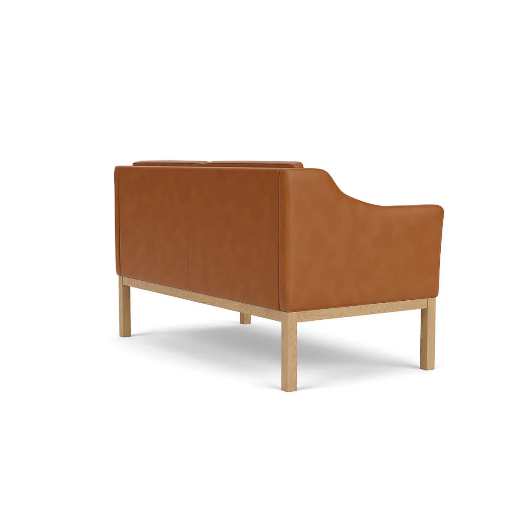 Mogens Koch L45 - MK154 - 2 pers. sofa - Cognac- 2 Personers Sofa