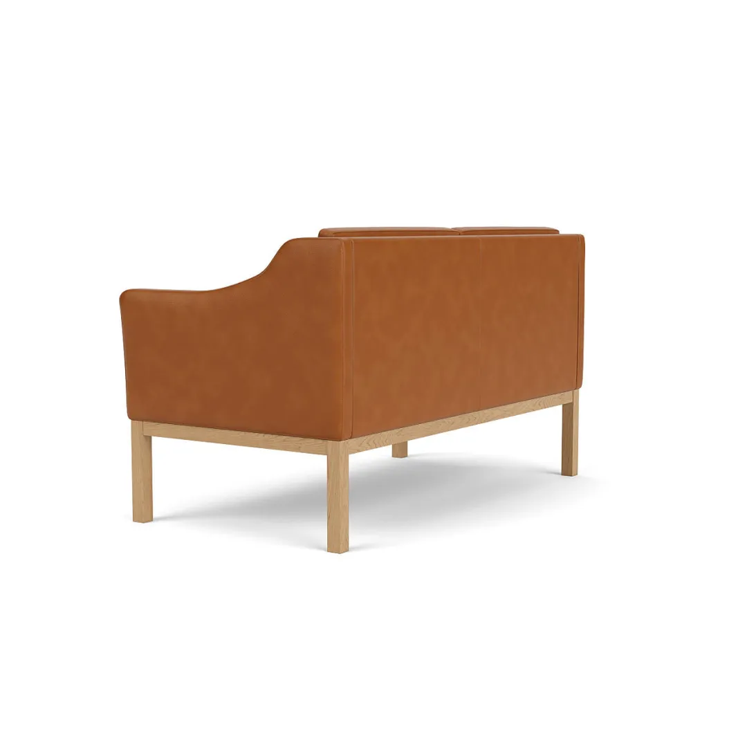 Mogens Koch L45 - MK154 - 2 pers. sofa - Cognac- 2 Personers Sofa