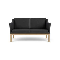 Mogens Koch L45 - MK154 - 2 pers. sofa - Black- 2 Personers Sofa