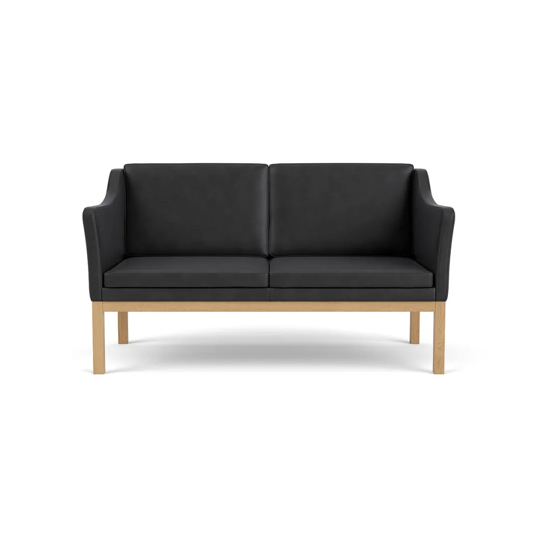 Mogens Koch L45 - MK154 - 2 pers. sofa - Black- 2 Personers Sofa