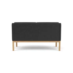 Mogens Koch L45 - MK154 - 2 pers. sofa - Black- 2 Personers Sofa