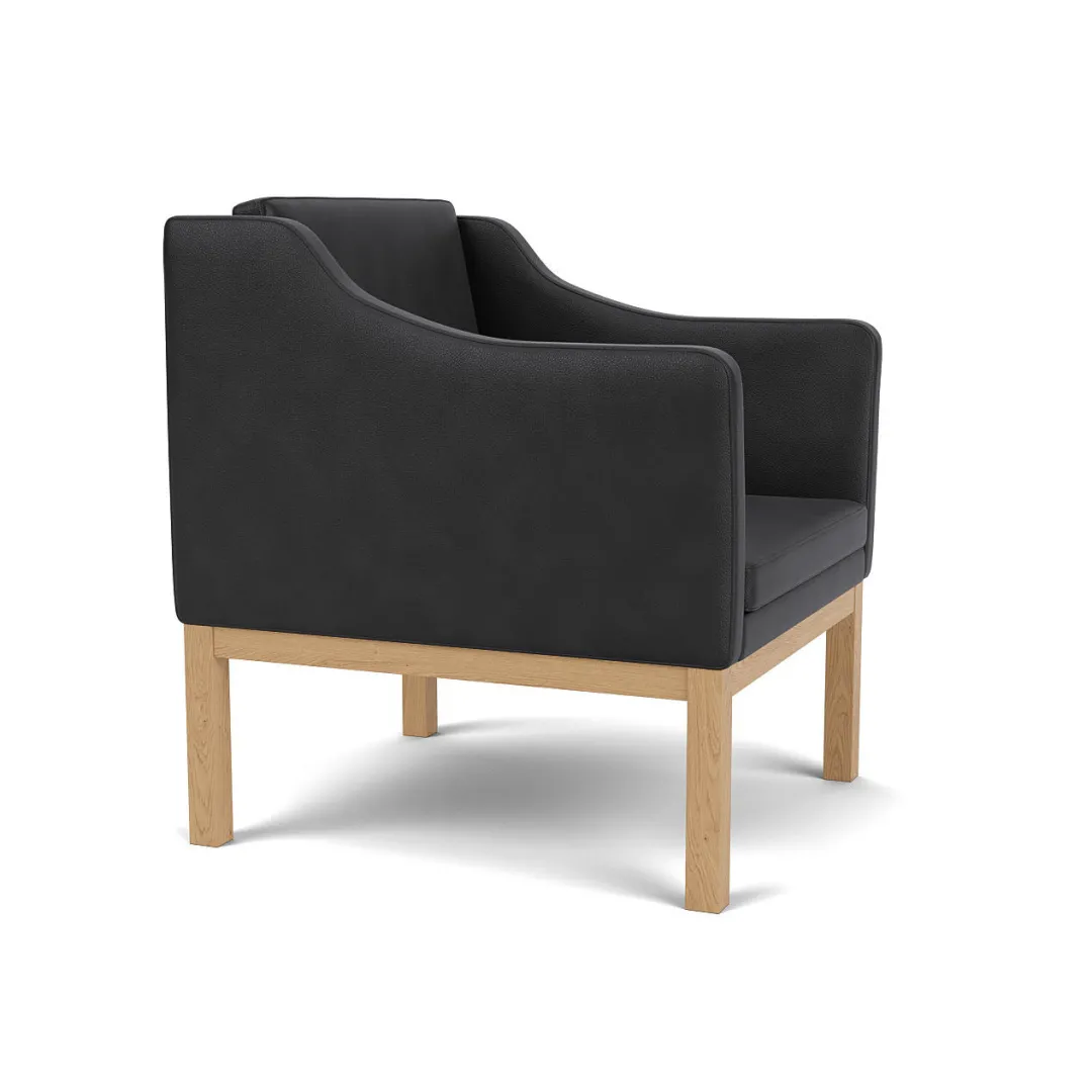 Mogens Koch L46 - MK155 - Lænestol - Black- Lænestole