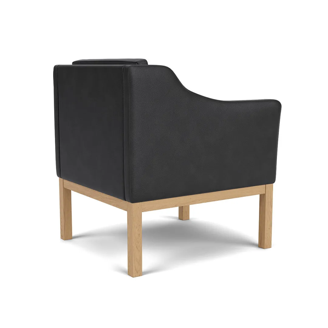 Mogens Koch L46 - MK155 - Lænestol - Black- Lænestole