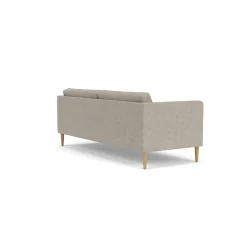 Unit10 L42 Firhøj - 2,5 pers. sofa - Eg - Light Grey (30)- 2,5 Personers Sofa