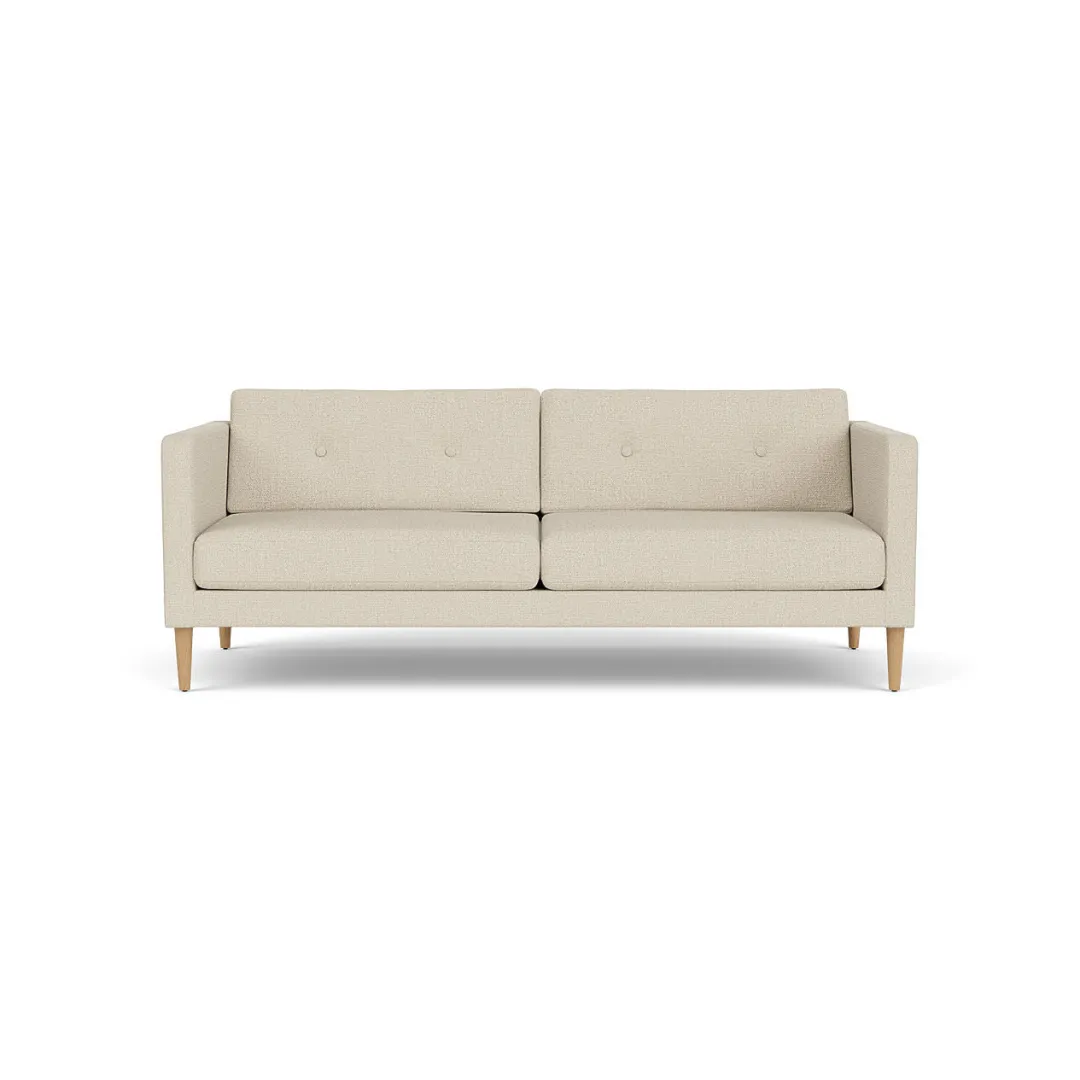 Unit10 L42 Firhøj - 2,5 pers. sofa - Eg - Beige (00)- 2,5 Personers Sofa