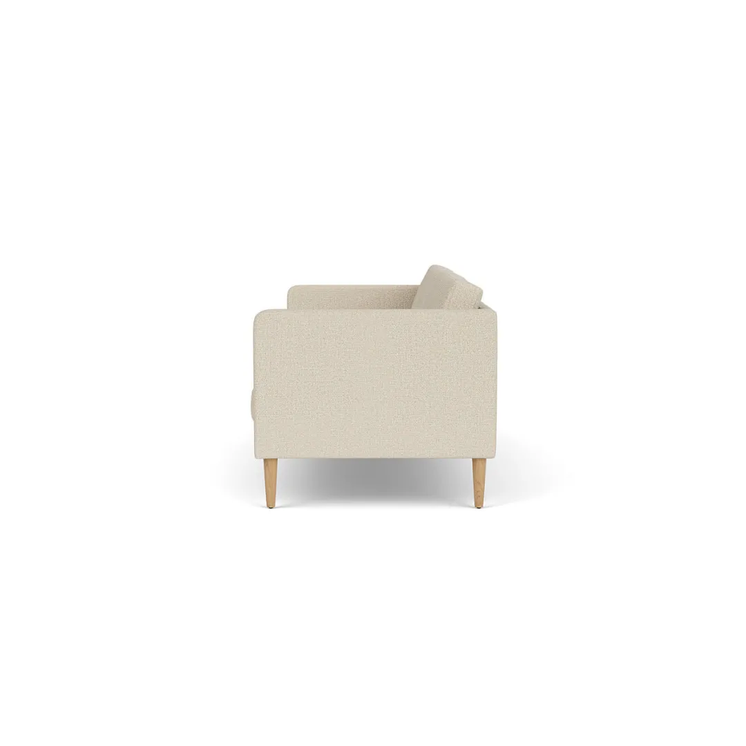 Unit10 L42 Firhøj - 2,5 pers. sofa - Eg - Beige (00)- 2,5 Personers Sofa