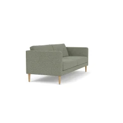 Unit10 L42 Firhøj - 2,5 pers. sofa - Eg - Green-Melange- 2,5 Personers Sofa