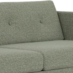 Unit10 L42 Firhøj - 2,5 pers. sofa - Eg - Green-Melange- 2,5 Personers Sofa