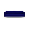 Unit10 L42 Firhøj - 3 pers. sofa - Eg - Blue (43)- 3 Personers Sofa