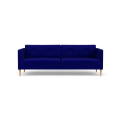 Unit10 L42 Firhøj - 3 pers. sofa - Eg - Blue (43)- 3 Personers Sofa