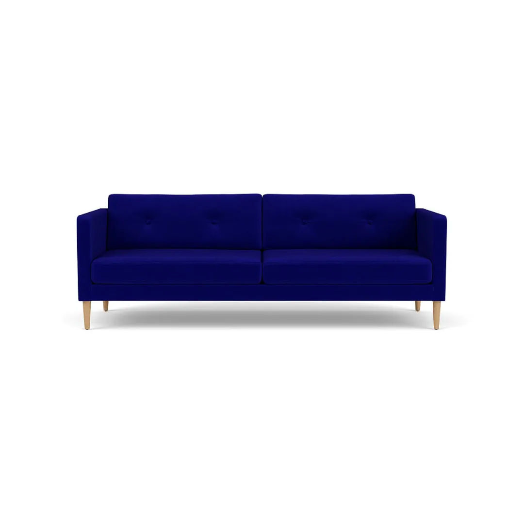 Unit10 L42 Firhøj - 3 pers. sofa - Eg - Blue (43)- 3 Personers Sofa