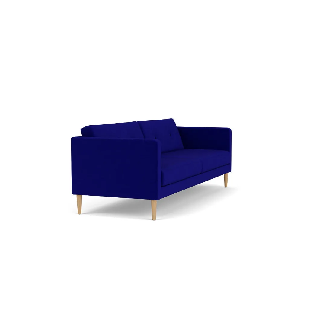 Unit10 L42 Firhøj - 3 pers. sofa - Eg - Blue (43)- 3 Personers Sofa