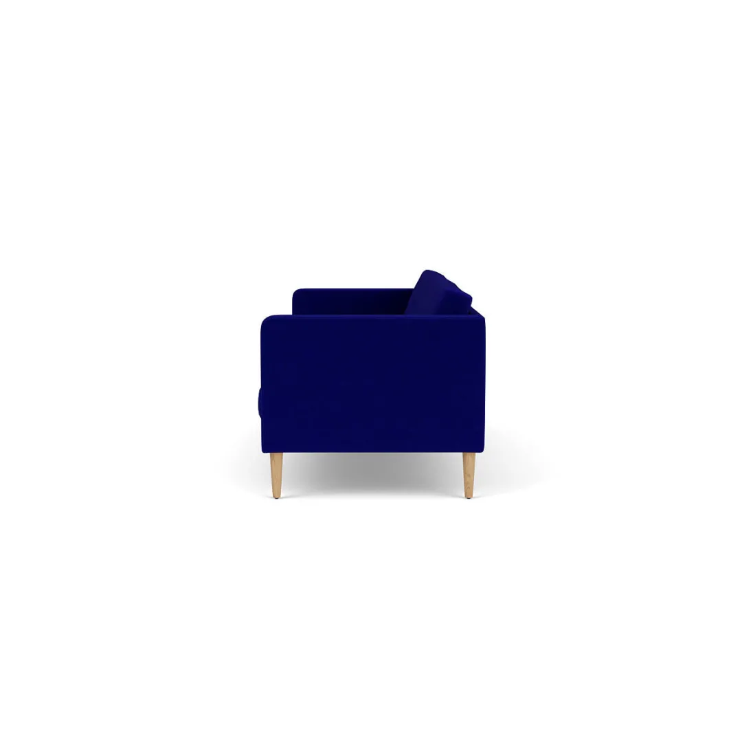 Unit10 L42 Firhøj - 3 pers. sofa - Eg - Blue (43)- 3 Personers Sofa