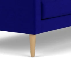 Unit10 L42 Firhøj - 3 pers. sofa - Eg - Blue (43)- 3 Personers Sofa