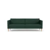 Unit10 L42 Firhøj - 3 pers. sofa - Eg - Green (32)- 3 Personers Sofa