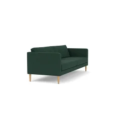 Unit10 L42 Firhøj - 3 pers. sofa - Eg - Green (32)- 3 Personers Sofa