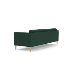 Unit10 L42 Firhøj - 3 pers. sofa - Eg - Green (32)- 3 Personers Sofa