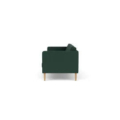 Unit10 L42 Firhøj - 3 pers. sofa - Eg - Green (32)- 3 Personers Sofa