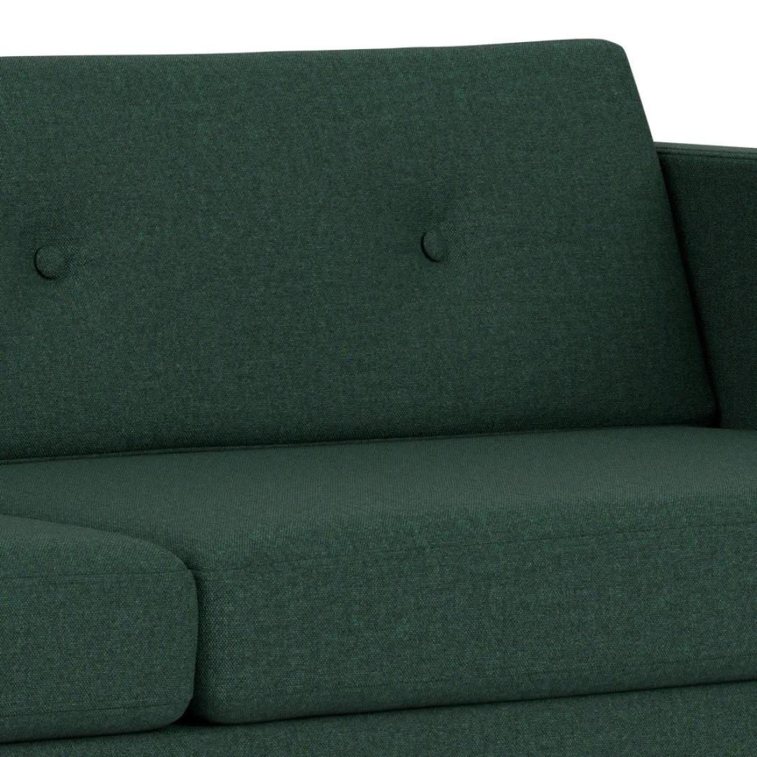 Unit10 L42 Firhøj - 3 pers. sofa - Eg - Green (32)- 3 Personers Sofa