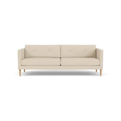 Unit10 L42 Firhøj - 3 pers. sofa - Eg - Beige (90)- 3 Personers Sofa