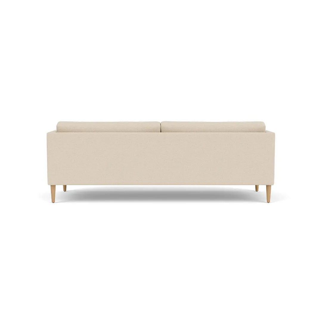 Unit10 L42 Firhøj - 3 pers. sofa - Eg - Beige (90)- 3 Personers Sofa