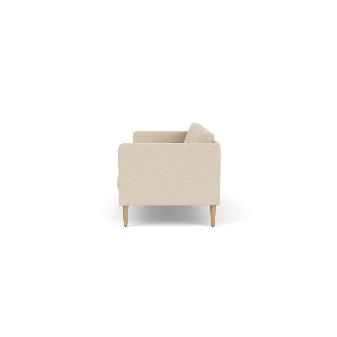 Unit10 L42 Firhøj - 3 pers. sofa - Eg - Beige (90)- 3 Personers Sofa
