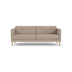 Unit10 L42 Firhøj - 2,5 pers. sofa - Eg - Beige (61)- 2,5 Personers Sofa