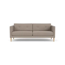 Unit10 L42 Firhøj - 2,5 pers. sofa - Eg - Stone (181)- 2,5 Personers Sofa