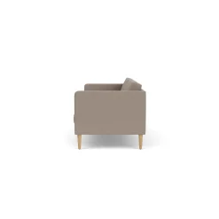Unit10 L42 Firhøj - 2,5 pers. sofa - Eg - Stone (181)- 2,5 Personers Sofa